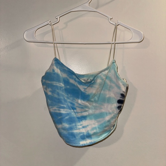 Aeropostale Tie Dye Crop Top - Picture 2 of 4